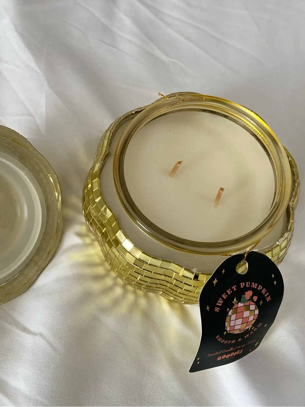 Sweet pumpkin candle